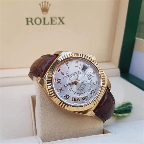 replica rolex watches with leather band|replacement bands for rolex watches.